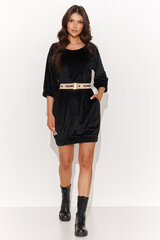 Велюровое платье женское Numinou, чёрное цена и информация | Платья | kaup24.ee
