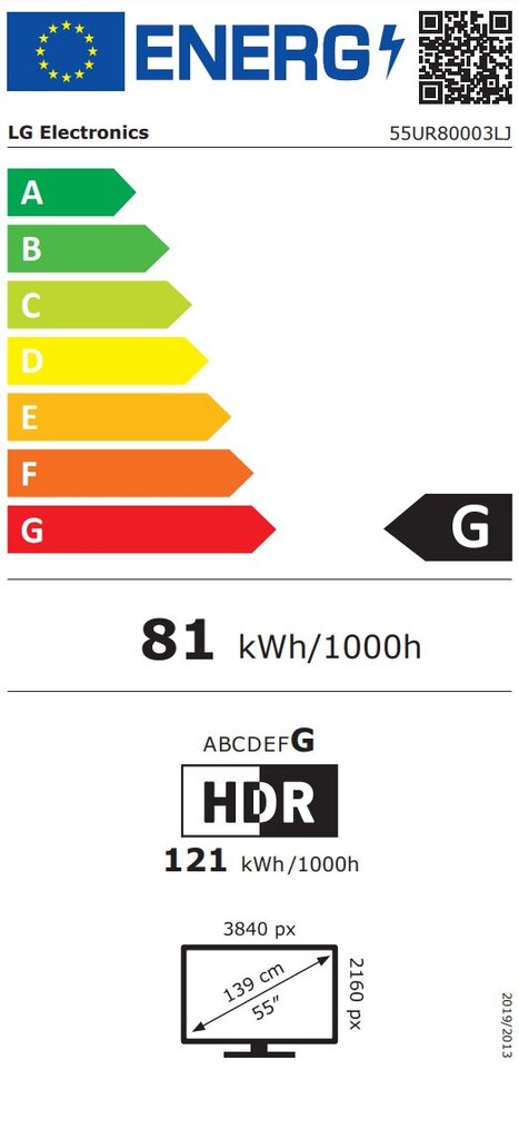 LG 55UR80003LJ.AEU hind ja info | Telerid | kaup24.ee