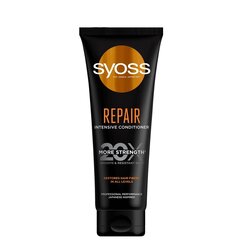 Taastav palsam kahjustatud juustele Syoss Repair Intensive Conditioner20X More Strength, 250 ml hind ja info | Juuksepalsamid | kaup24.ee