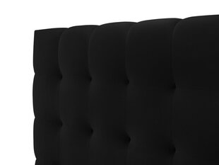 Кровать Micadoni Home Mamaia 160x200см, черная цена и информация | Кровати | kaup24.ee