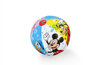 Надувной пляжный мяч Bestway «Микки Маус», 51 см цена и информация | Надувные и пляжные товары | kaup24.ee