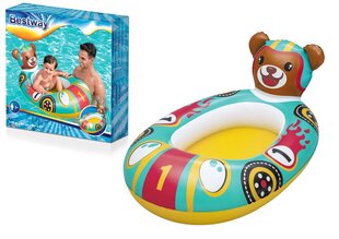 Bestway Täispuhutav lastepaat Teddy Bear, 109 x 69 cm hind ja info | Täispuhutavad veemänguasjad ja ujumistarbed | kaup24.ee