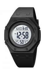 Мужские электронные часы Skmei 2048 чёрные, светлый циферблат цена и информация | Мужские часы | kaup24.ee
