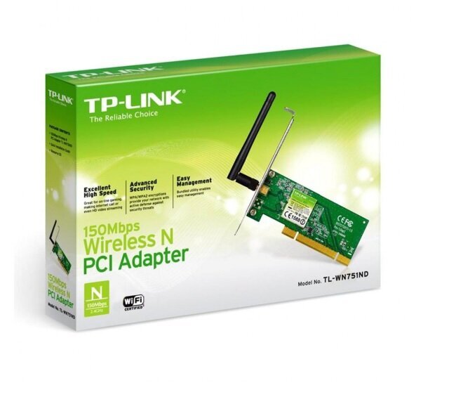 TP-Link TL-WN751ND цена и информация | USB jagajad, adapterid | kaup24.ee