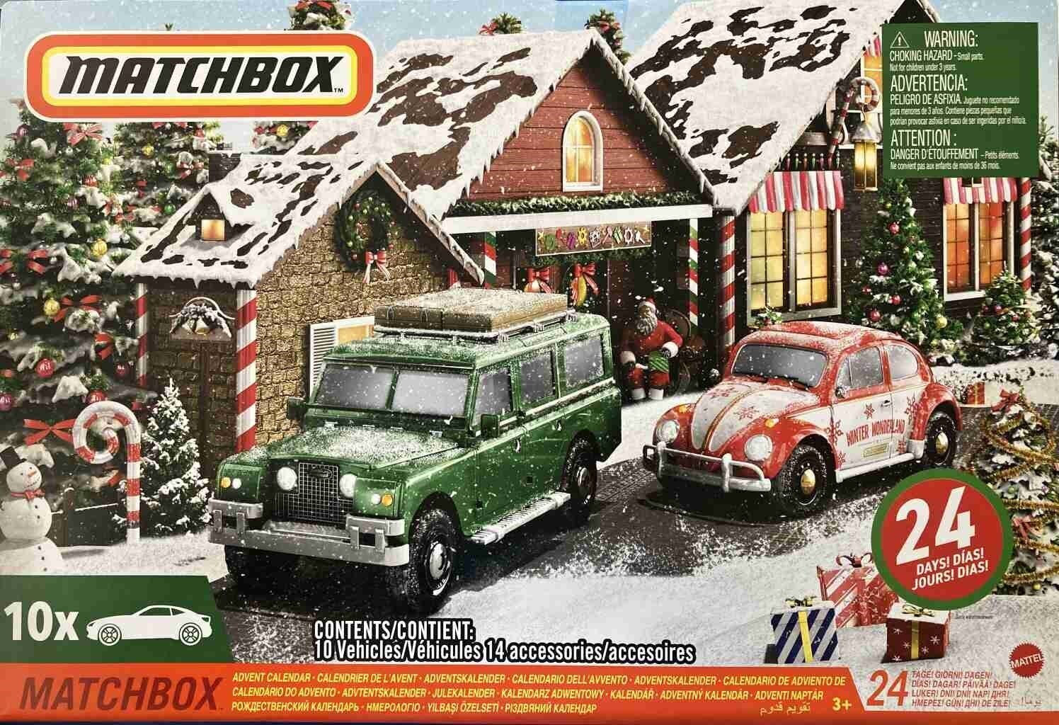 Advendikalender Matchbox hind ja info | Poiste mänguasjad | kaup24.ee