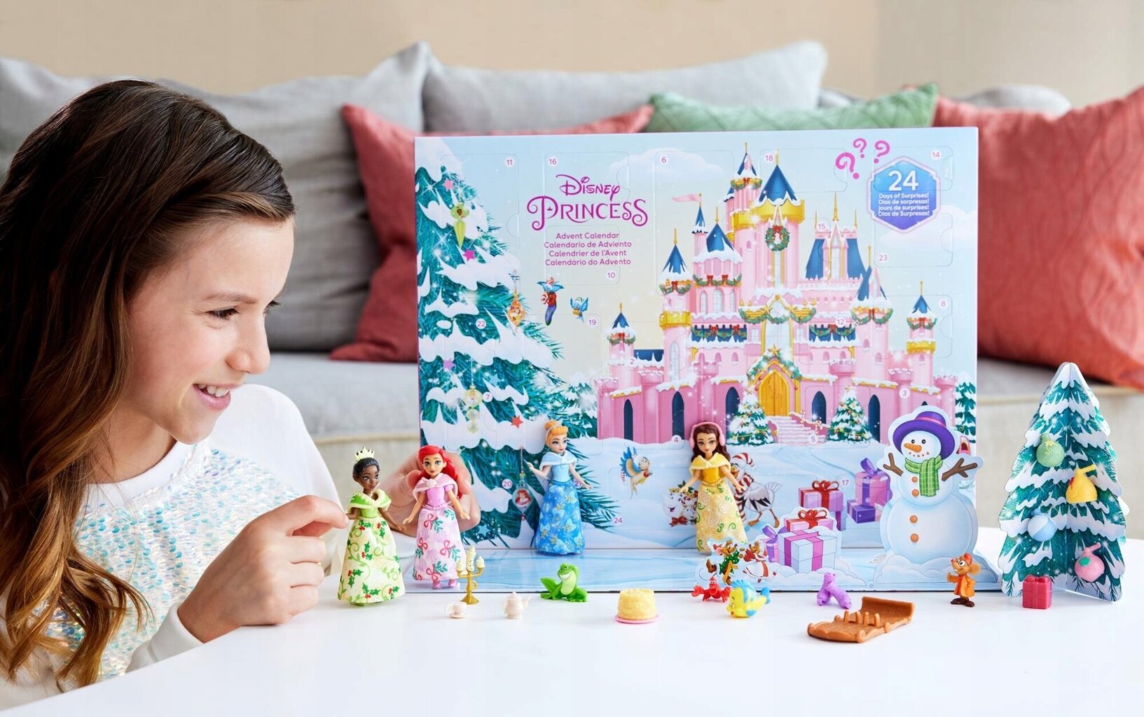 Advendikalender Disney Princess hind ja info | Tüdrukute mänguasjad | kaup24.ee