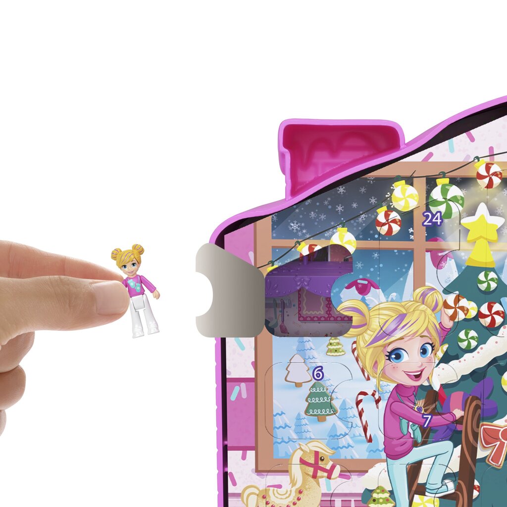 Advendikalender Polly Pocket hind ja info | Tüdrukute mänguasjad | kaup24.ee