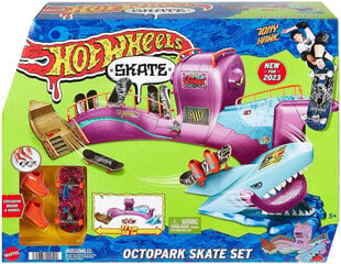 Набор Hot wheels Octopus скейт парк цена и информация | MUST Металлическая бутылочка с Ярким рисунком (без BPA) (500ml) для мальчиков от 3+ лет Серая с Машинкой | kaup24.ee