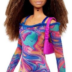 Fashionista tedretähnidega Barbie nukk hind ja info | Tüdrukute mänguasjad | kaup24.ee