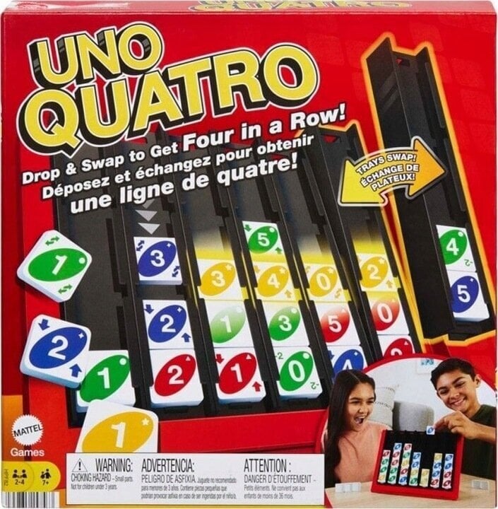 Kaardimäng Uno Quatro hind ja info | Lauamängud ja mõistatused | kaup24.ee