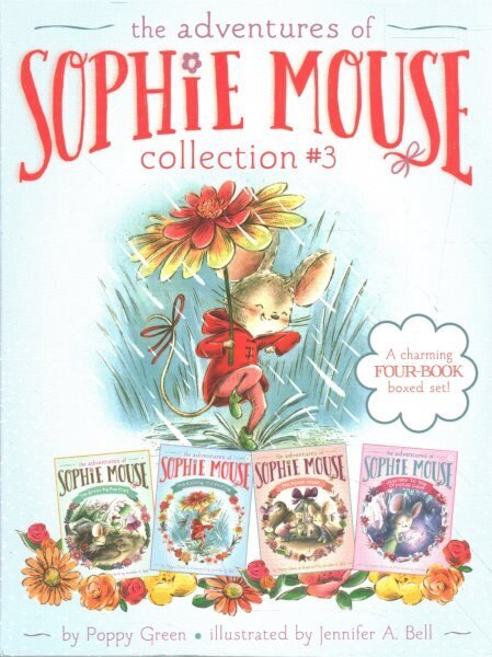 Adventures of Sophie Mouse Collection #3 (Boxed Set): The Great Big Paw Print; It's Raining, It's Pouring; The Mouse House; Journey to the Crystal Cave Boxed Set hind ja info | Noortekirjandus | kaup24.ee