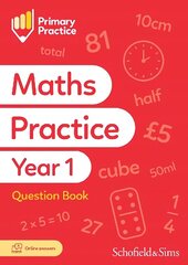 Primary Practice Maths Year 1 Question Book, Ages 5-6 цена и информация | Книги для подростков и молодежи | kaup24.ee