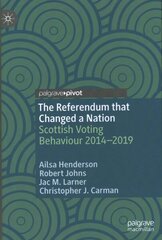 Referendum that Changed a Nation: Scottish Voting Behaviour 2014-2019 1st ed. 2022 hind ja info | Ühiskonnateemalised raamatud | kaup24.ee