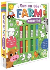 Fun on the Farm Colouring hind ja info | Väikelaste raamatud | kaup24.ee