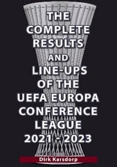 Complete Results & Line-ups of the UEFA Europa Conference League 2021-2023 цена и информация | Книги о питании и здоровом образе жизни | kaup24.ee