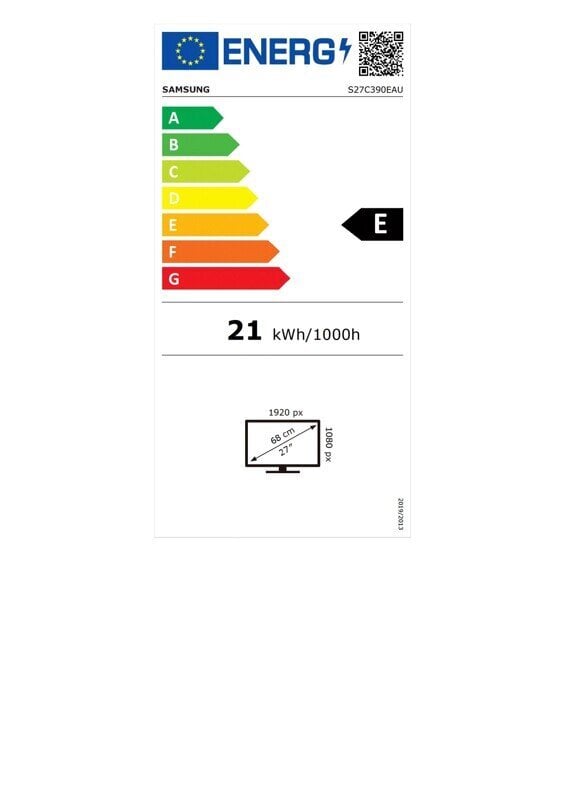 Samsung LS27C390EAUXEN hind ja info | Monitorid | kaup24.ee