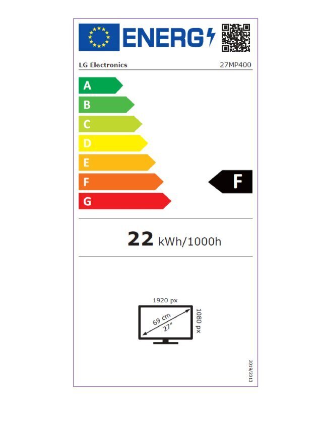 LG 27MP400P-B hind ja info | Monitorid | kaup24.ee