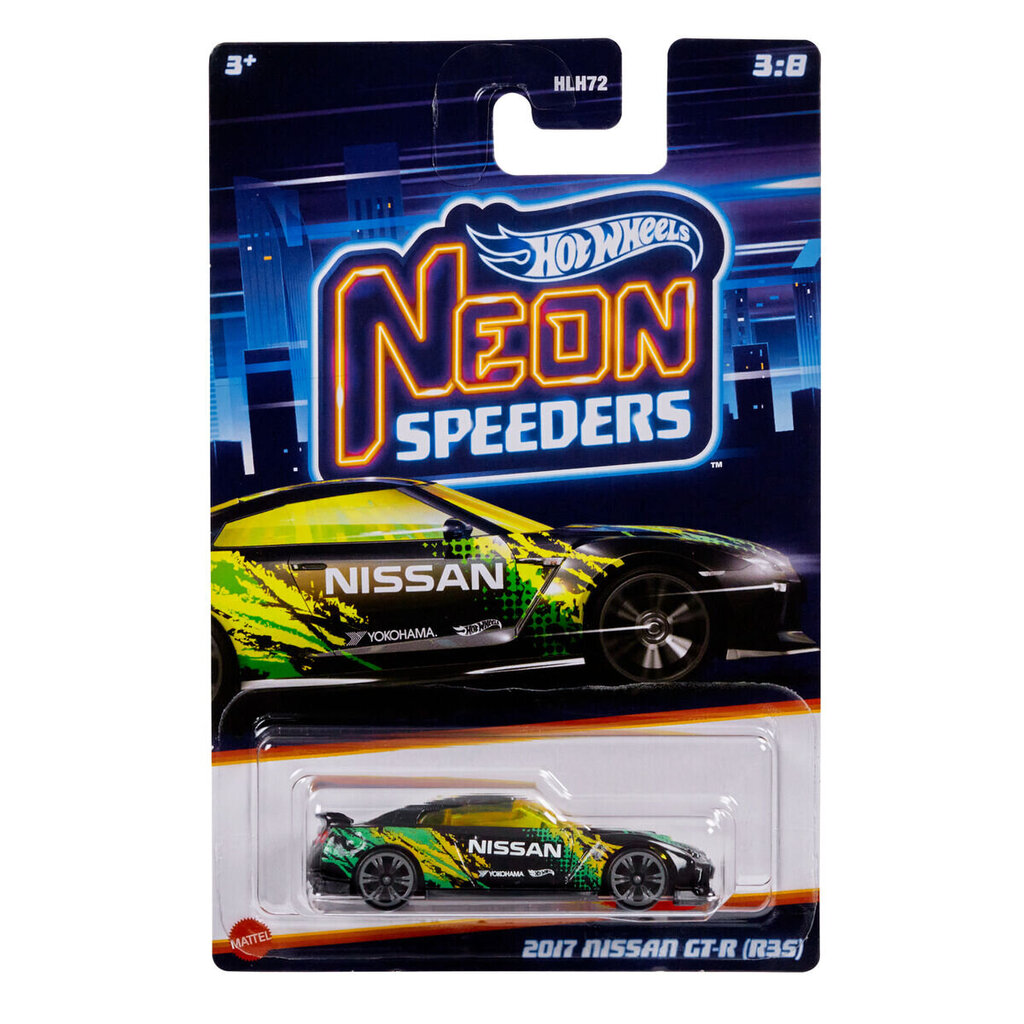 Auto Hot Wheels Neon Speeders цена и информация | Poiste mänguasjad | kaup24.ee