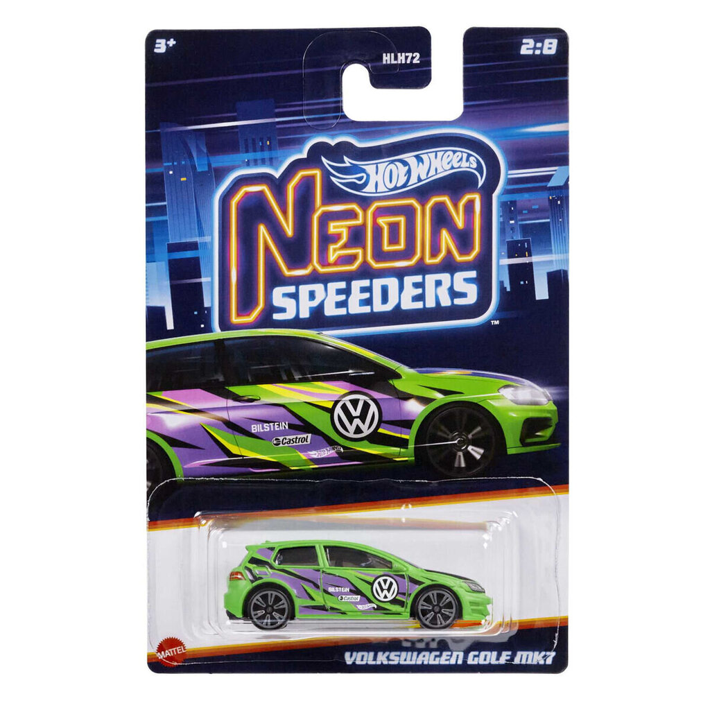 Auto Hot Wheels Neon Speeders цена и информация | Poiste mänguasjad | kaup24.ee