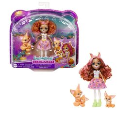 Кукла Enchantimals Glam & Party семья лисиц цена и информация | Игрушки для девочек | kaup24.ee