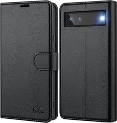 OCASE telefoniümbris telefonile Google Pixel 6A, must hind ja info | Telefoni kaaned, ümbrised | kaup24.ee