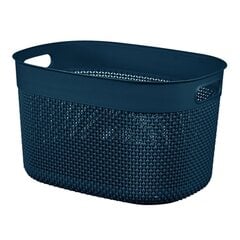 Korv Filo L 18L 38x28x22cm tumesinine цена и информация | Ящики для вещей | kaup24.ee