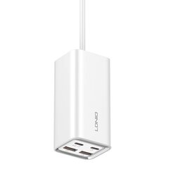 Desktop Charger LDNIO 65W PD|QC4+|QC3.0|PPS|AF hind ja info | Mobiiltelefonide laadijad | kaup24.ee