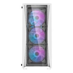 Computer Case Darkflash DK352 Plus with 4 fans (White) цена и информация | Корпус Cooler Master для ПК Elite 500 Midi | kaup24.ee