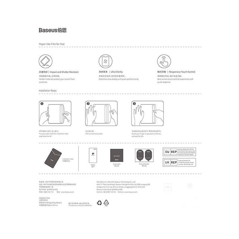 Tempered Glass Baseus Screen Protector for Pad Mini 6 8.3" hind ja info | Tahvelarvuti lisatarvikud | kaup24.ee