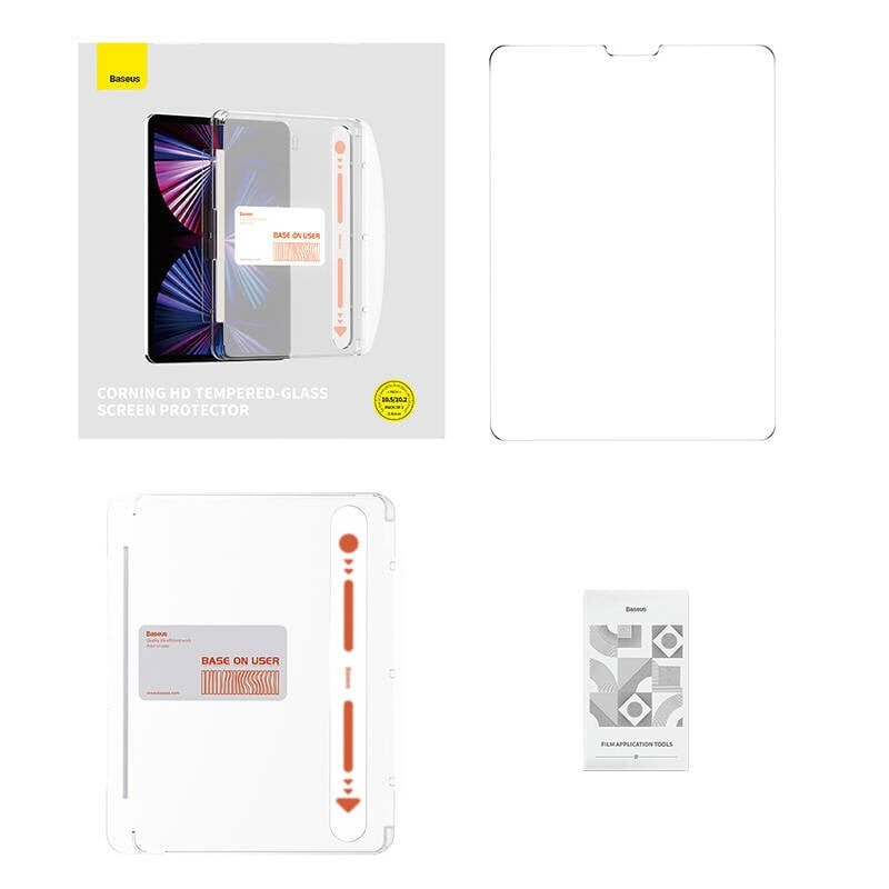 Tempered Glass Baseus Screen Protector for Pad 10 (2022) 10.9" hind ja info | Tahvelarvuti lisatarvikud | kaup24.ee