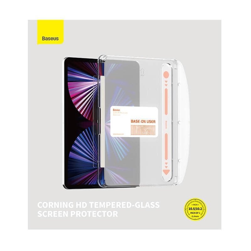 Tempered Glass Baseus Screen Protector for Pad 10.2" (2019|2020|2021)|Pad Air3 10.5" цена и информация | Tahvelarvuti lisatarvikud | kaup24.ee