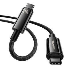 Baseus Кабель USB-C на USB-C Baseus Tungsten Gold 240 Вт 2 м (черный) цена и информация | Borofone 43757-uniw | kaup24.ee