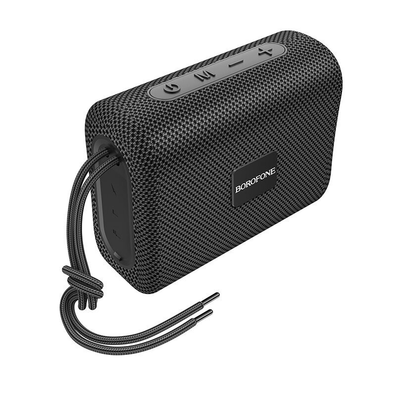 Borofone kaasaskantav Bluetooth-kõlar BR18 Julgustage musta värvi hind ja info | Kõlarid | kaup24.ee