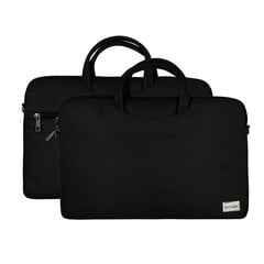 Wonder Briefcase Laptop 15-16 inches black POK042626 цена и информация | Wonder Компьютерная техника | kaup24.ee