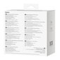 Baseus Baseus Bowie EZ10 juhtmevabad kõrvaklapid (valged) hind ja info | Kõrvaklapid | kaup24.ee