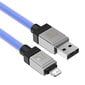 Baseus Kiirlaadimiskaabel Baseus USB-A kuni Lightning Coolplay seeria 1 m, 2,4 A (valge) цена и информация | Mobiiltelefonide kaablid | kaup24.ee