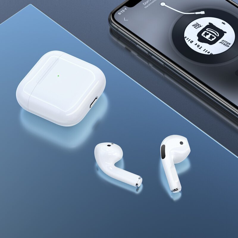 Borofone TWS Bluetooth kõrvaklapid BW34 valged hind ja info | Kõrvaklapid | kaup24.ee