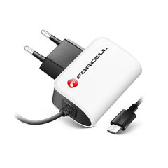 FORCELL Travel Charger Micro USB Universal 1A , valge hind ja info | Mobiiltelefonide laadijad | kaup24.ee