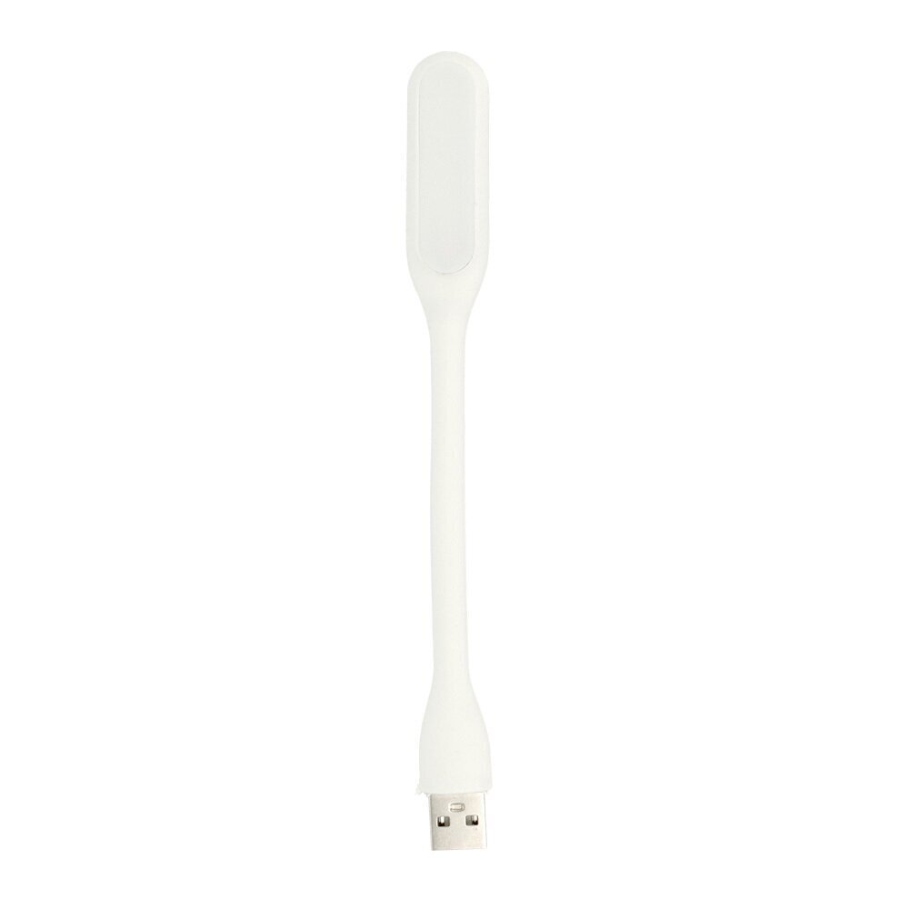 Mini LED lamp silikoon USB valge hind ja info | Laualambid | kaup24.ee