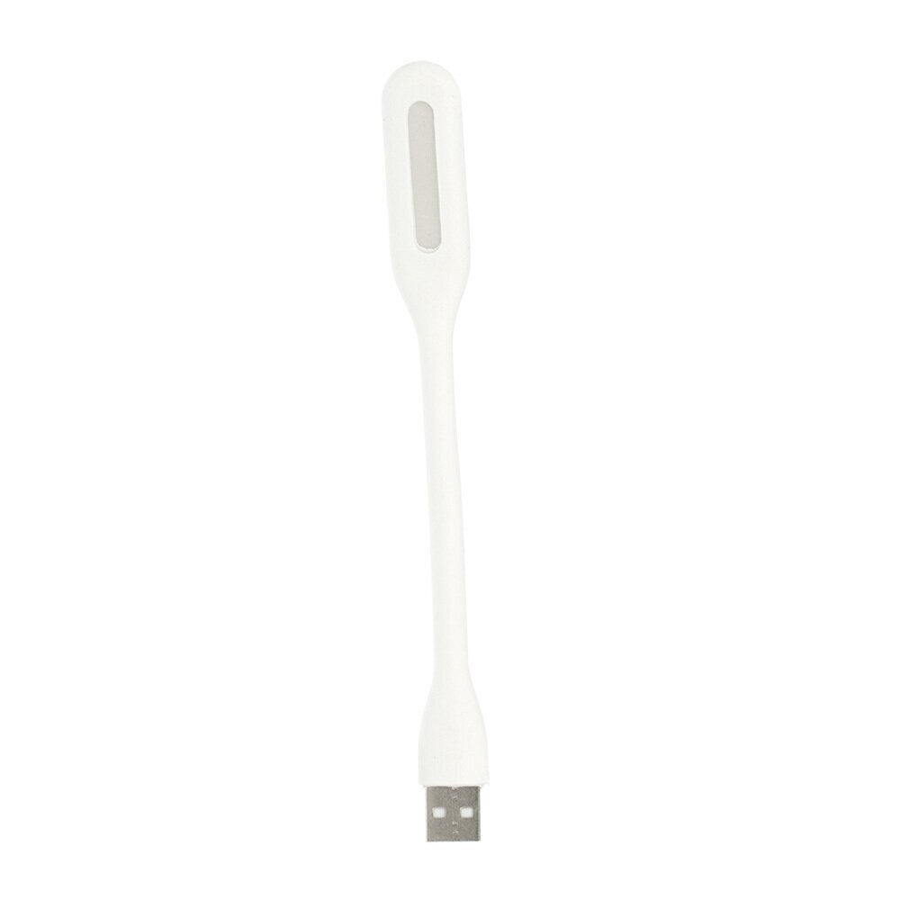 Mini LED lamp silikoon USB valge hind ja info | Laualambid | kaup24.ee