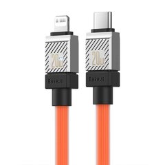 Baseus Kiirlaadimiskaabel Baseus USB-C kuni Coolplay seeria 1 m, 20 W (oranž) hind ja info | Mobiiltelefonide kaablid | kaup24.ee