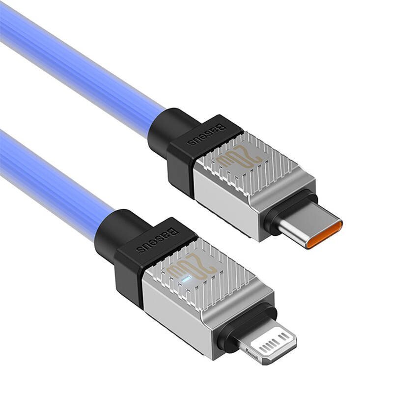 Baseus Kiirlaadimiskaabel Baseus USB-C kuni Coolplay seeria 2 m, 20 W (lilla) цена и информация | Mobiiltelefonide kaablid | kaup24.ee