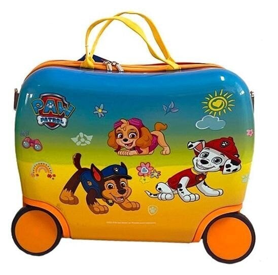 Laste kohver Paw Patrol, kollane цена и информация | Kohvrid, reisikotid | kaup24.ee