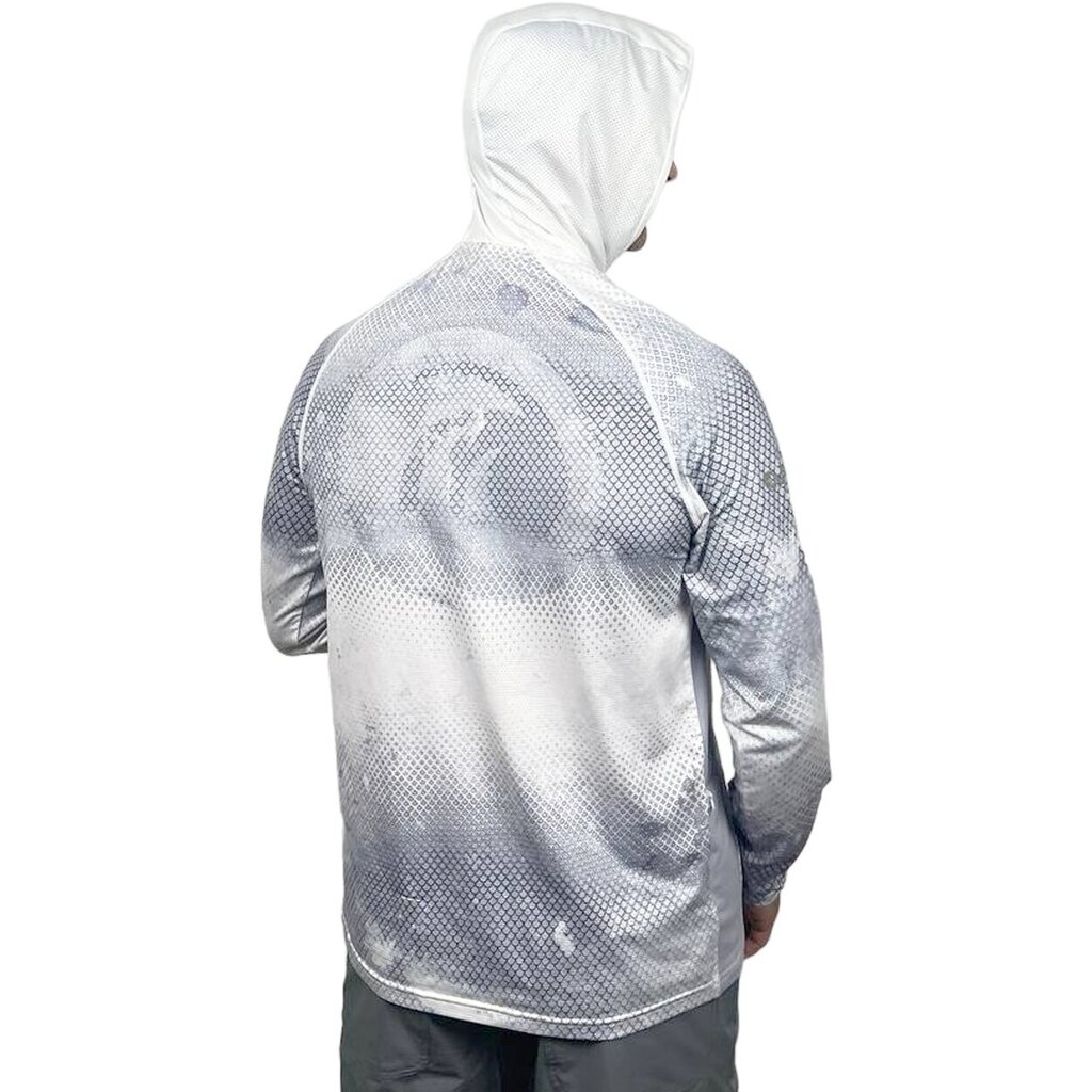 Pikkade varrukatega spordisärk Fishscale solar hoodie цена и информация | Meeste spordiriided | kaup24.ee