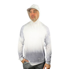 Pikkade varrukatega spordisärk Fishscale solar hoodie цена и информация | Мужская спортивная одежда | kaup24.ee