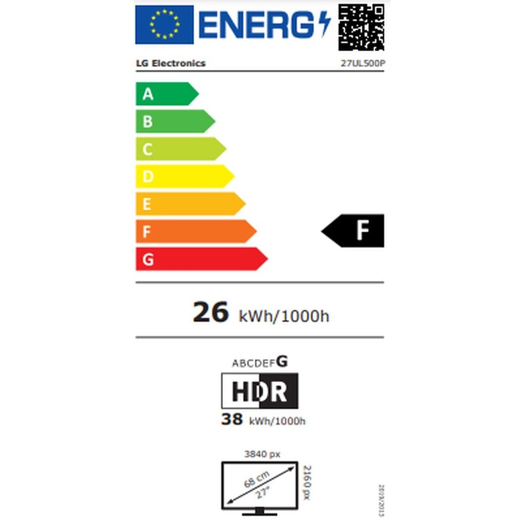 LG 27UL500P-W hind ja info | Monitorid | kaup24.ee