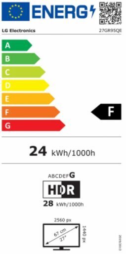 LG 27GR95QE-B hind ja info | Monitorid | kaup24.ee