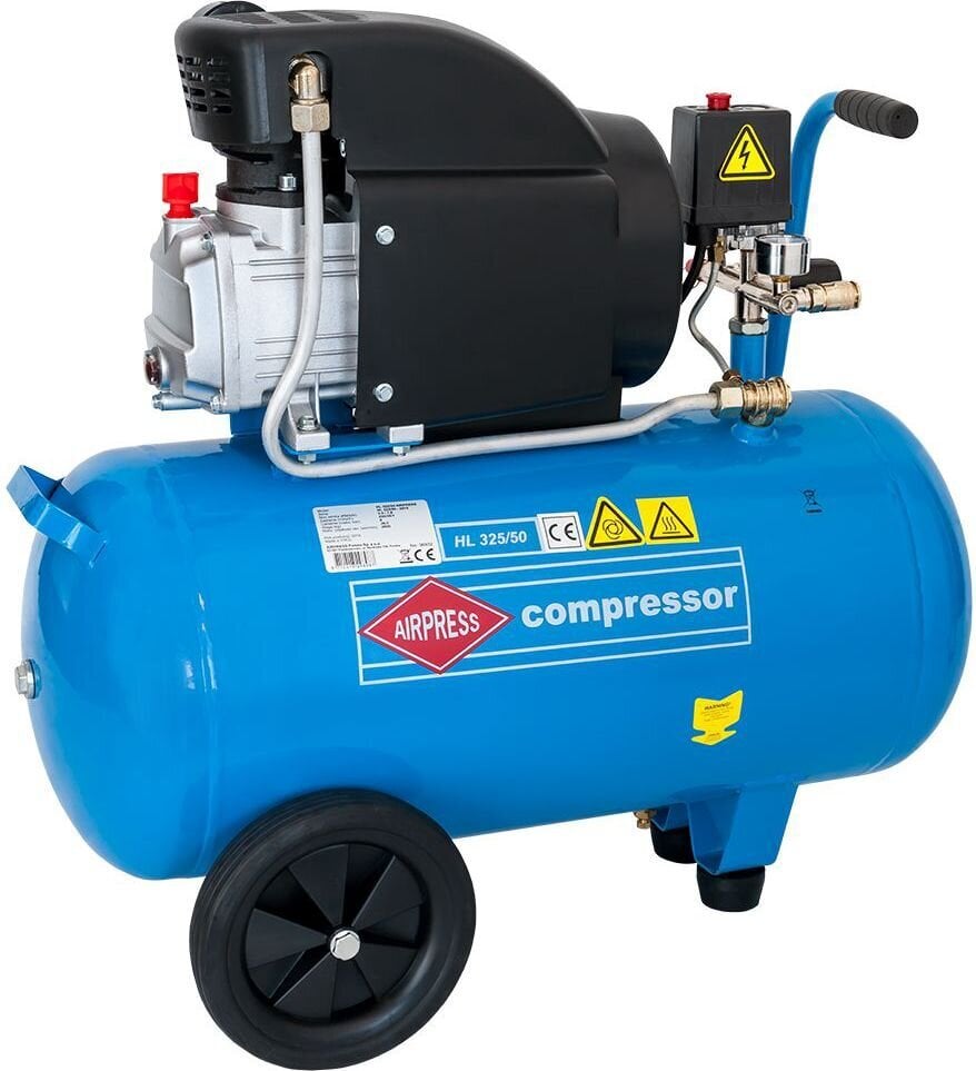 Kompressor HL 325-50, 8 baari, 2,5 HP/1,8 kW, 325 l/min, 50 l цена и информация | Kompressorid | kaup24.ee