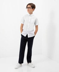 Сорочка классическая с коротким рукавом для мальчиков Gulliver, белая  цена и информация | Рубашки для мальчиков | kaup24.ee
