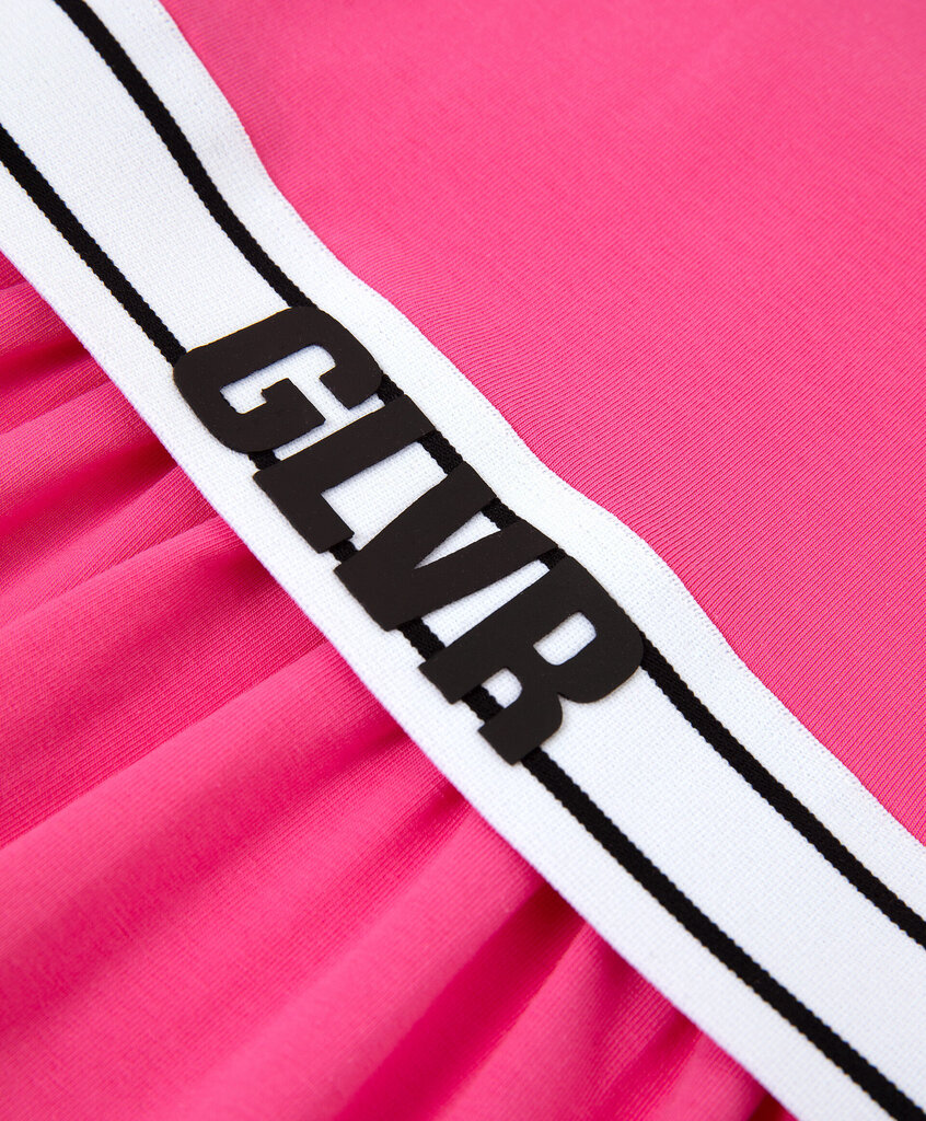 A-joonega mustriga roosa kleit tüdrukutele Gulliver hind ja info | Tüdrukute kleidid | kaup24.ee